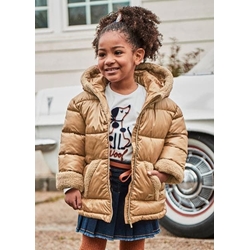 Chaquetón combinado canela - Imagen 2