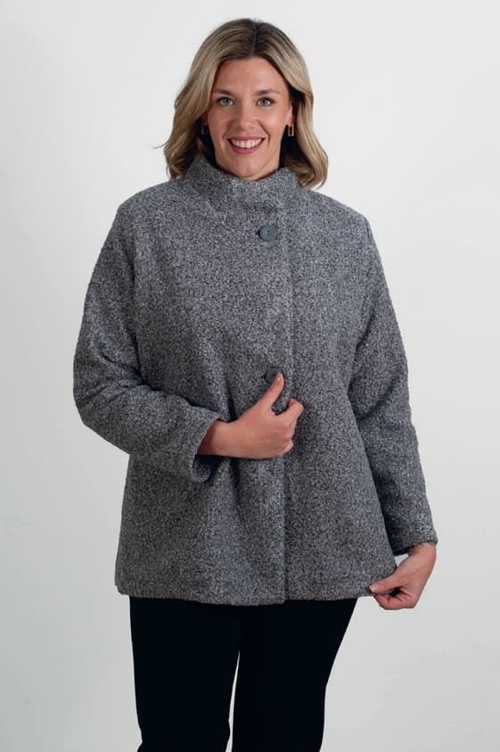 Chaquetón gris - Imagen 1