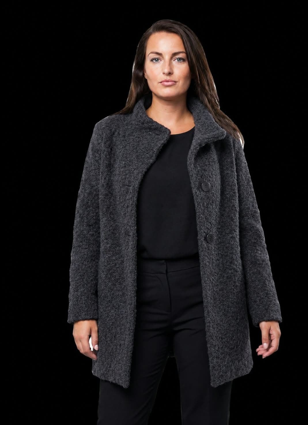 Chaquetón gris - Imagen 1