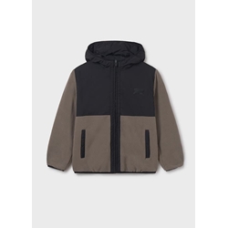 Chaquetón reversible negro-lodo - Imagen 2