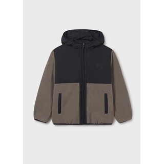 Chaquetón reversible negro-lodo - Imagen 2