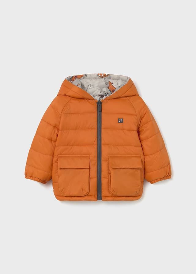 Chaquetón soft reversible calabaza - Imagen 1