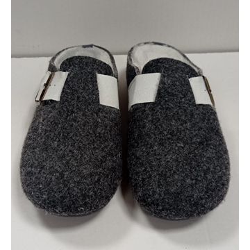 Chinela hebilla marengo-ceniza - Imagen 1