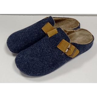 Chinela hebilla marino-caramelo - Imagen 2