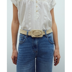 Cinturón beige - Imagen 1