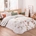 Colcha  jacquard floral beige - Coquette - Imagen 1