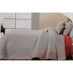 Colcha Reversible Efecto Gofre - Imagen 1