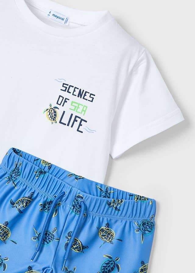 Conjunto bañador-camiseta capri - Imagen 3