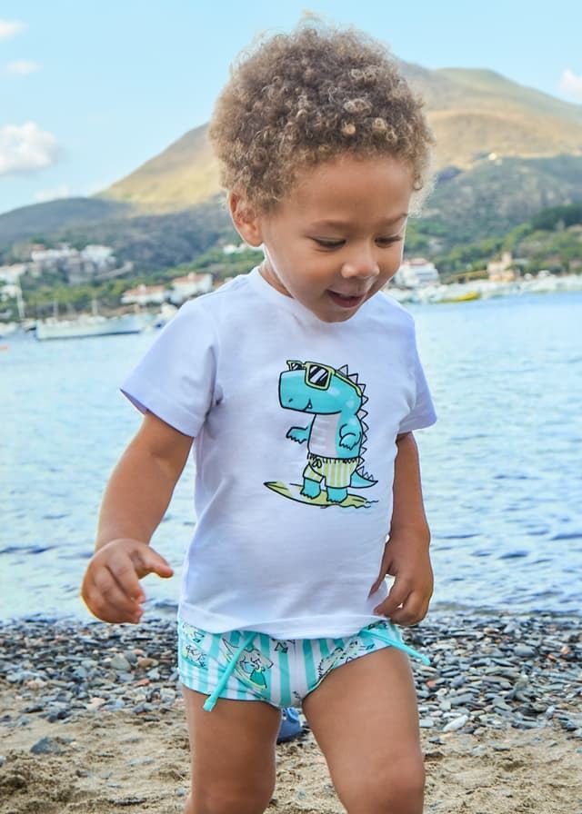 Conjunto bañador-camiseta lago - Imagen 1