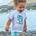 Conjunto bañador-camiseta lago - Imagen 1