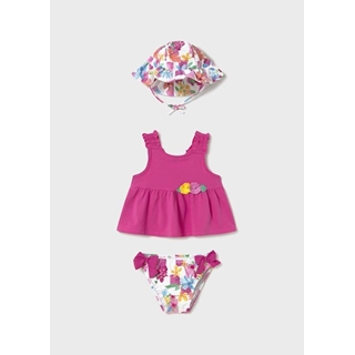 Conjunto baño fucsia - Imagen 1