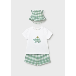 Conjunto con gorro manzana - Imagen 1