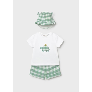 Conjunto con gorro manzana - Imagen 1