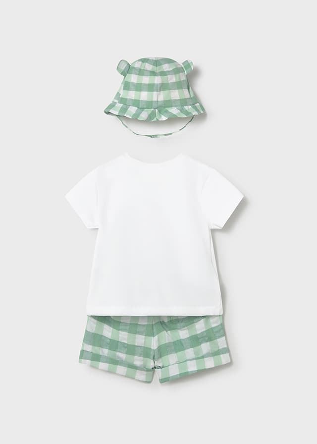 Conjunto con gorro manzana - Imagen 2