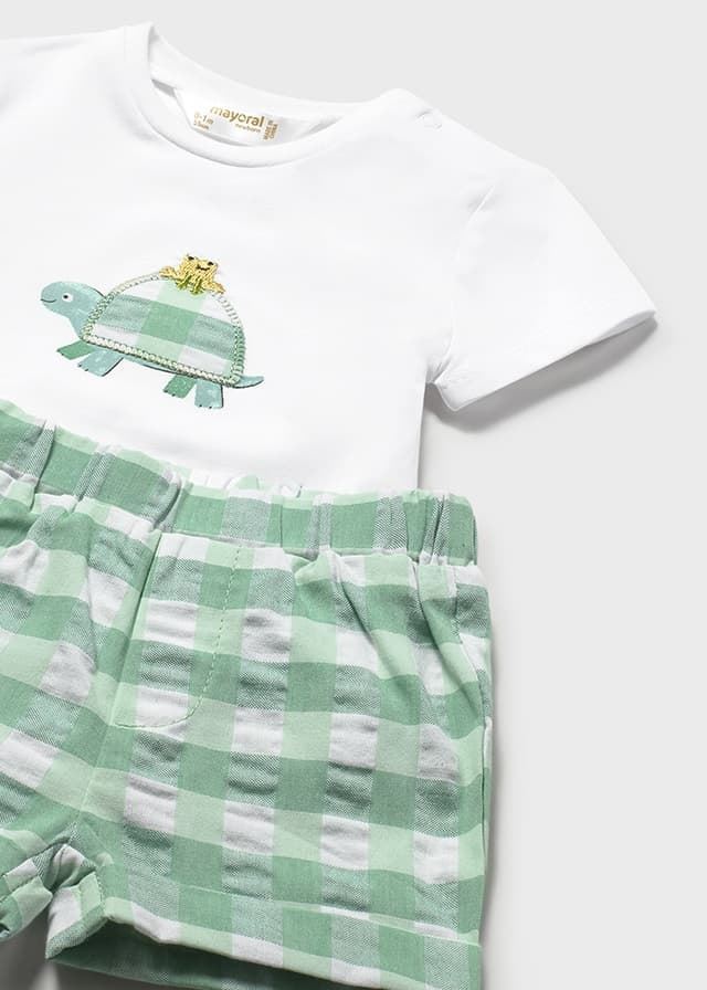 Conjunto con gorro manzana - Imagen 3