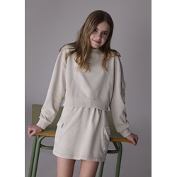 Conjunto falda cargo arena - Imagen 1