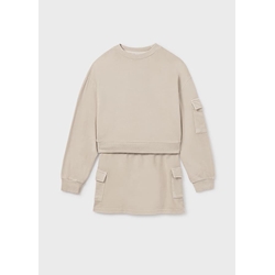 Conjunto falda cargo arena - Imagen 2