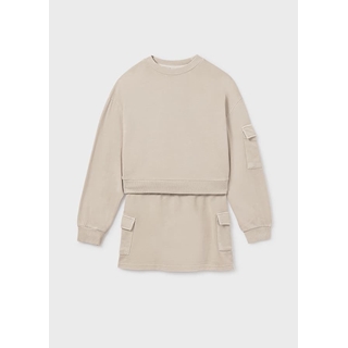 Conjunto falda cargo arena - Imagen 2