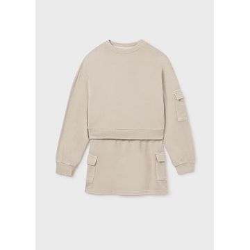 Conjunto falda cargo arena - Imagen 2