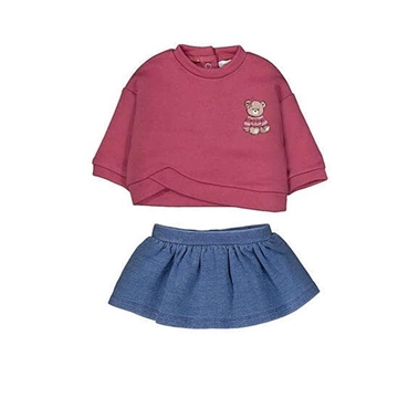 Conjunto falda ciruela - Imagen 1