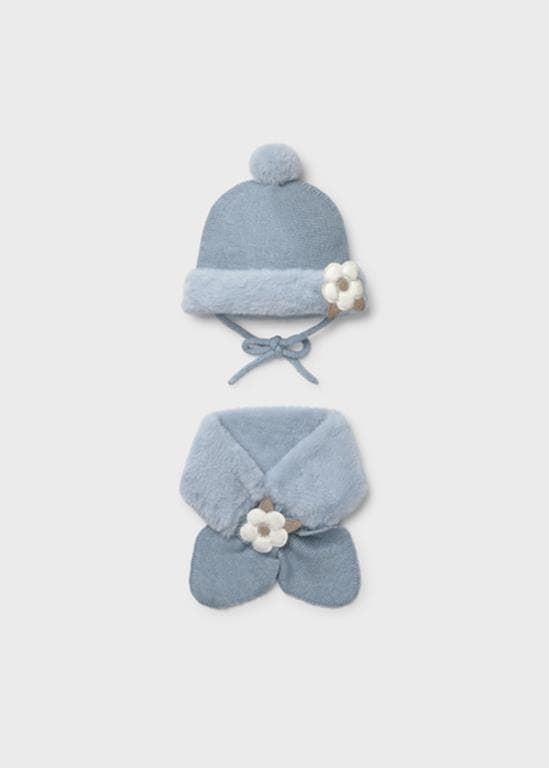 Conjunto gorro-bufanda colibrí - Imagen 1