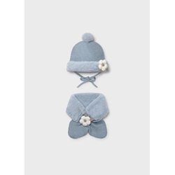 Conjunto gorro-bufanda colibrí - Imagen 1
