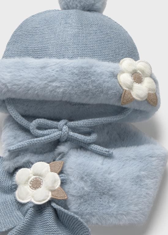Conjunto gorro-bufanda colibrí - Imagen 2