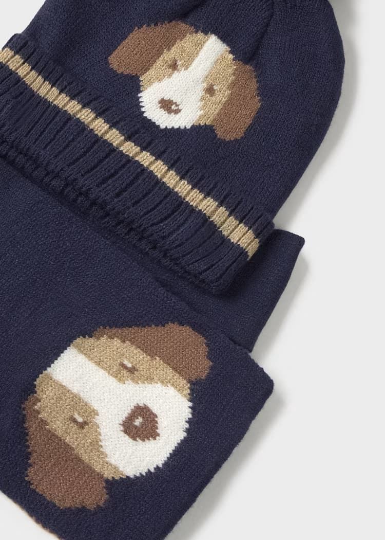 Conjunto gorro-bufanda noche - Imagen 2