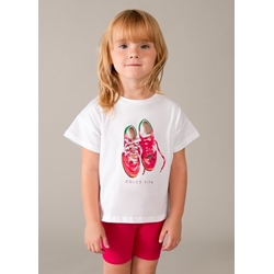 Conjunto legging ciclista persimon - Imagen 1