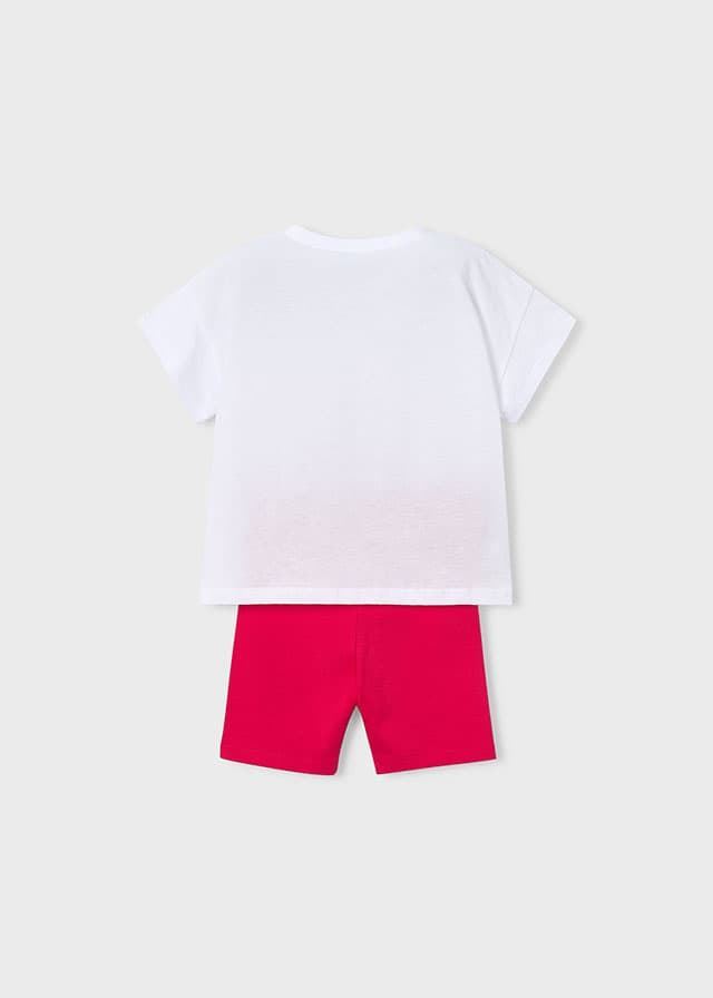 Conjunto legging ciclista persimon - Imagen 4