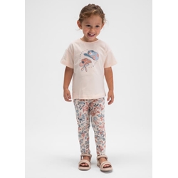 Conjunto legging estampado salmón - Imagen 2