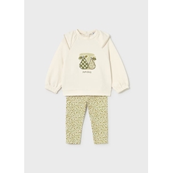 Conjunto legging estampado y sudadera - Imagen 1