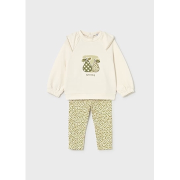 Conjunto legging estampado y sudadera - Imagen 1