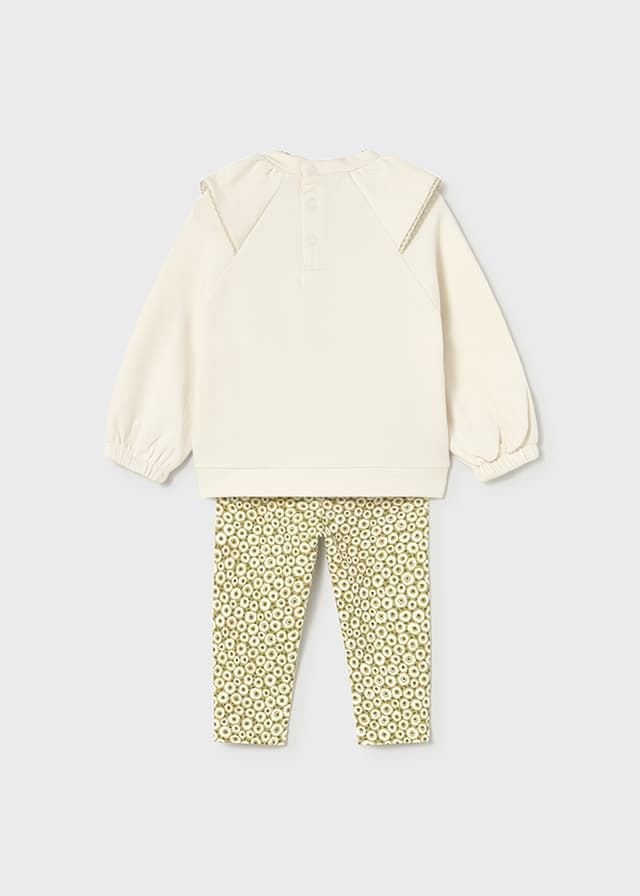 Conjunto legging estampado y sudadera - Imagen 2