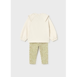 Conjunto legging estampado y sudadera - Imagen 2