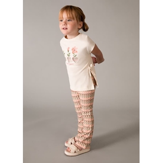 Conjunto legging flaré mandarina - Imagen 1