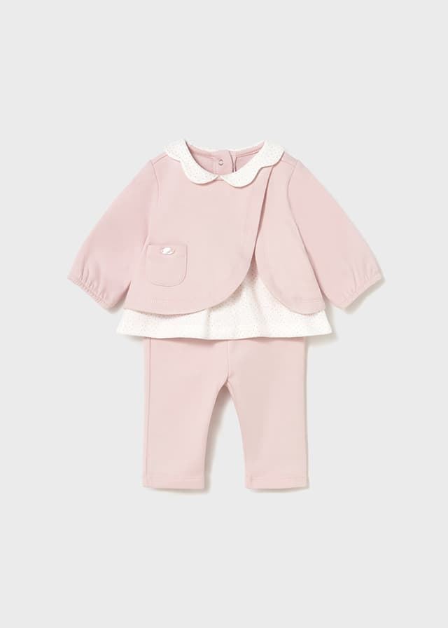 Conjunto legging rosa baby - Imagen 2