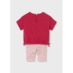 Conjunto leggings estampado rojo - Imagen 2