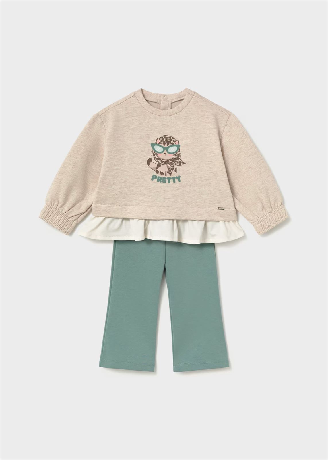 Conjunto leggings flaré lagoon - Imagen 1