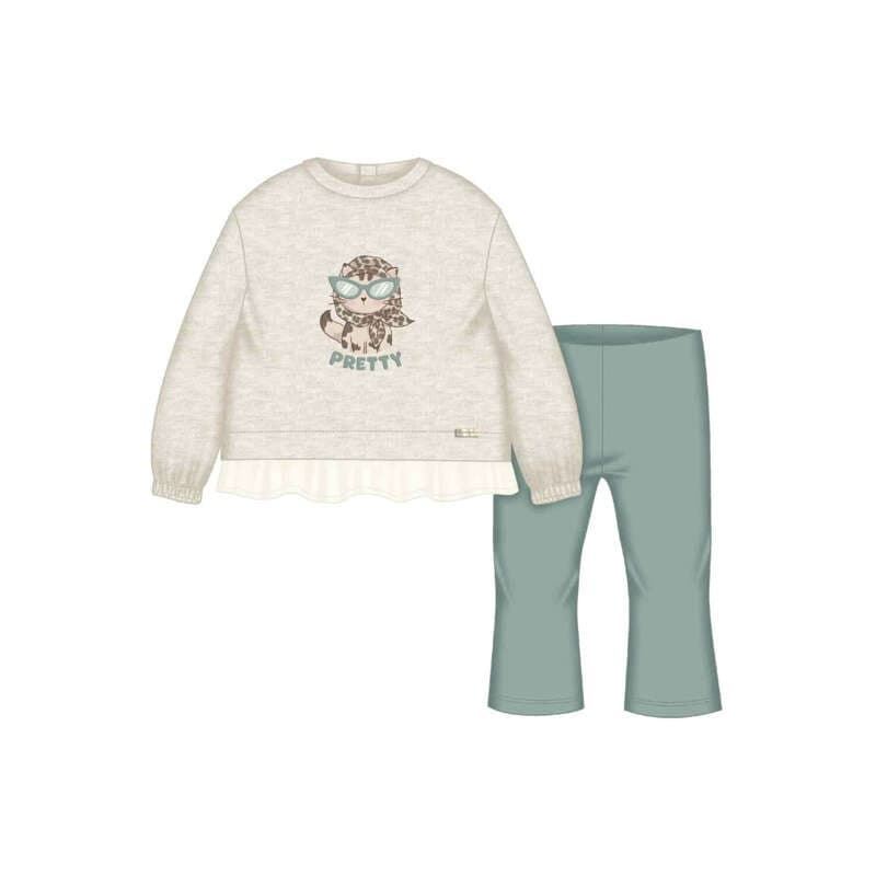 Conjunto leggings flaré lagoon - Imagen 4
