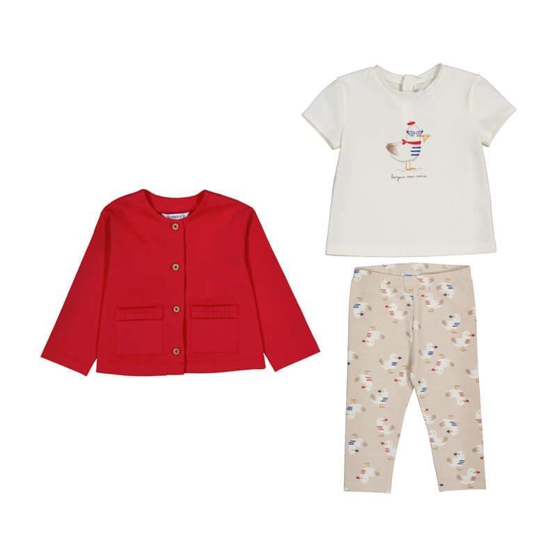 Conjunto leggings rojo - Imagen 5