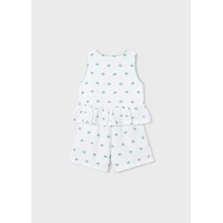 Conjunto pantalón corto crudo - Imagen 2