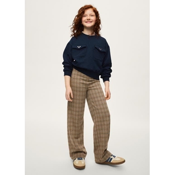 Conjunto pantalón jacquard marino - Imagen 1