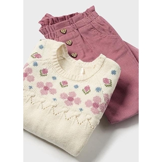 Conjunto pantalón-jersey rosa - Imagen 2