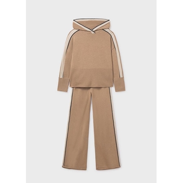 Conjunto pantalón y jersey camel - Imagen 2