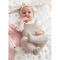 Conjunto peto con diadema nuez - Imagen 1