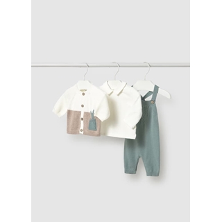 Conjunto peto tricot lluvia - Imagen 1