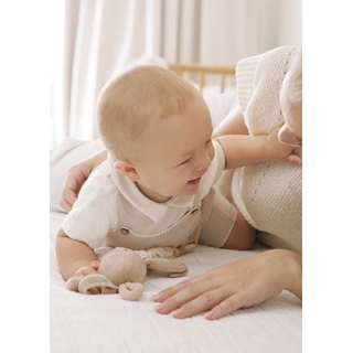 Conjunto peto tricot piedra - Imagen 1