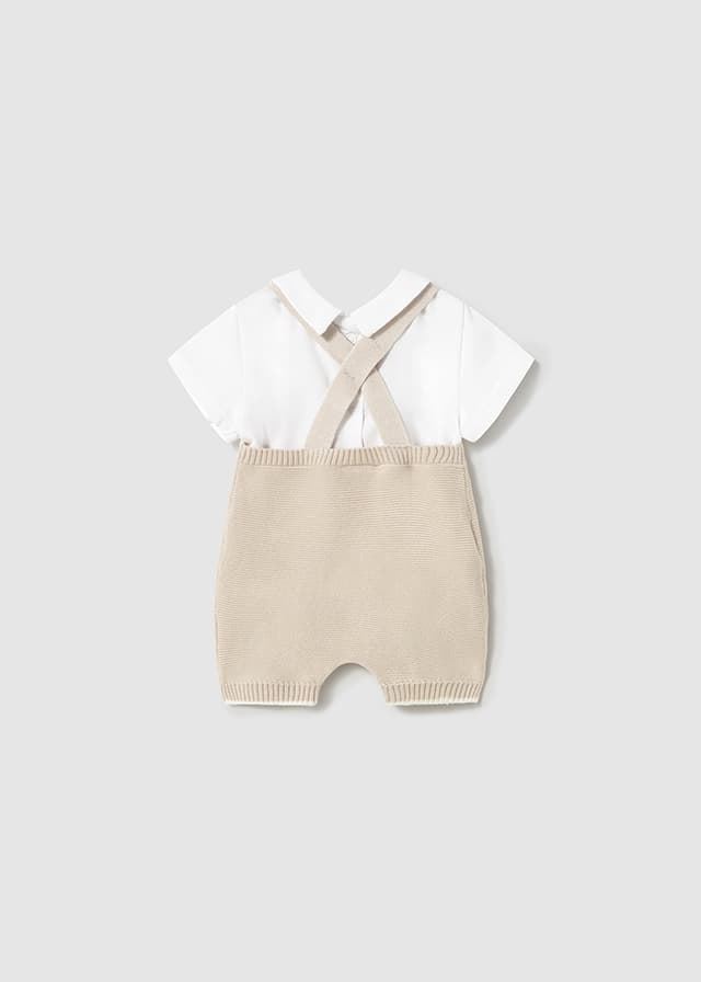 Conjunto peto tricot piedra - Imagen 3