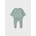 Conjunto polaina tricot menta - Imagen 2